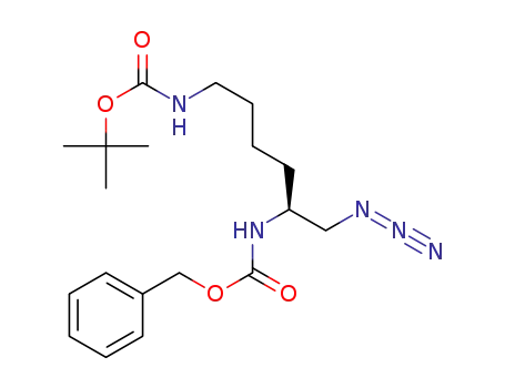 (S)-benzyl tert-butyl (6-azidohexane-1,5-diyl)dicarbamate