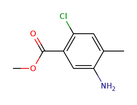 5-amino-2-chloro-4-methyl-benzoic acid methyl ester