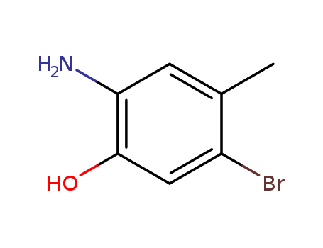 2-amino-5-bromo-4-methylphenol,1268153-80-5