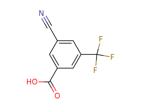 3-Cyano-5-(trifluoromethyl)benzoic acid cas no. 942077-16-9 98%