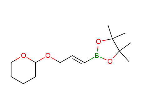 trans-3-(Tetrahydropyran-2-yloxy)propen-1-ylboronic acid,pinacol ester
