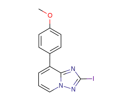 2-iodo-8-(4-methoxyphenyl)-[1,2,4]triazolo[1,5-a]pyridine
