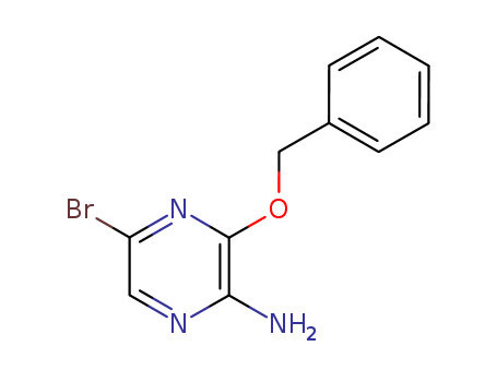 2-Amino-3-benzyloxy-5-bromopyrazine 187973-44-0