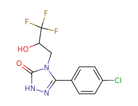 5-(4-chlorophenyl)-4-[<sup>(28)</sup>-3,3,3-trifluoro-2-hydroxypropyl]-2,4-dihydro-3H-1,2,4-triazol-3-one