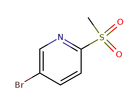 Molecular Structure of 98626-95-0 (5-BROMO-2-METHANESULFONYL-PYRIDINE)