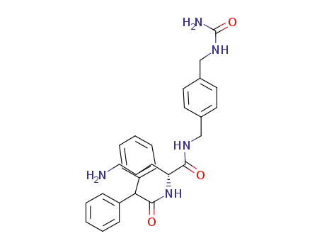 Molecular Structure of 191855-71-7 ((R)-Nα-(2,2-diphenylacetyl)-N-(4-ureidomethylbenzyl)ornithinamide)