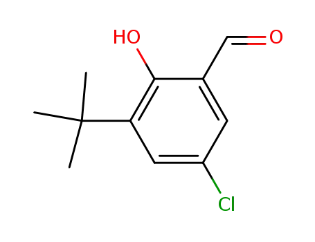 2- 하이드 록시 -3-tert- 부틸 -5- 클로로-벤즈알데히드