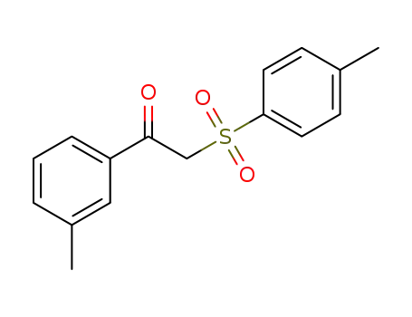 2-(toluene-4-sulfonyl)-1-m-tolylethanone