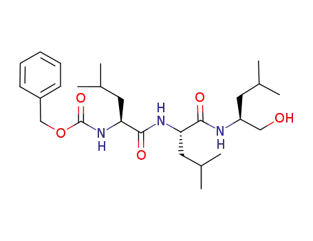 ((S)-1-(((S)-1-(((S)-1-hydroxy-4-methylpentan-2-yl)amino)-4-methyl-1-oxopentan-2-yl)amino)-4-methyl-1-oxopentan-2-yl)carbamic acid benzyl ester