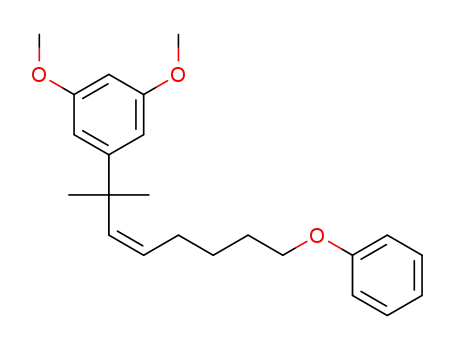 (Z)-3,5-dimethoxy-1-(2-methyl-8-phenoxyoct-3-en-2-yl)benzene