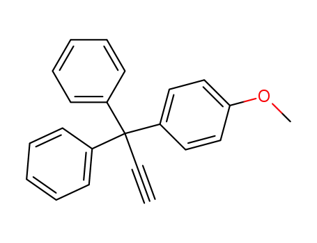 Benzene, 1-(1,1-diphenyl-2-propynyl)-4-methoxy-
