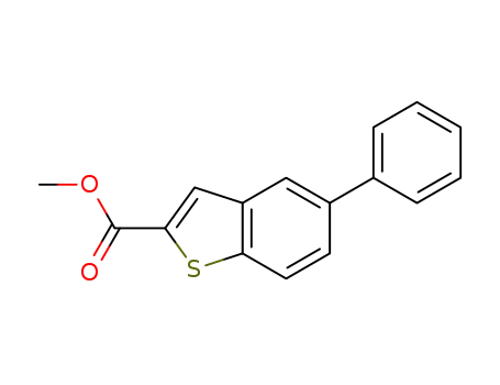 methyl 5-phenylbenzo[b]thiophene-2-carboxylate