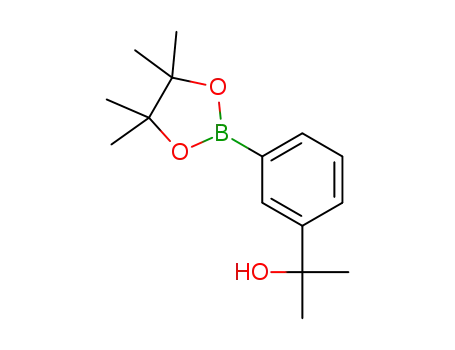 Molecular Structure of 1309980-11-7 (2-(3-(4,4,5,5-TetraMethyl-1,3,2-dioxaborolan-2-yl)phenyl)propan-2-ol)