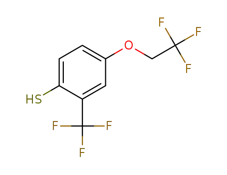 4-(2,2,2-trifluoroethoxy)-2-trifluoromethylbenzenethiol