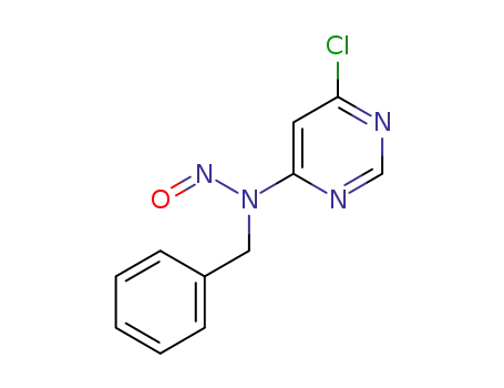 Molecular Structure of 1360179-68-5 (N-benzyl-6-chloro-N-nitrosopyrimidin-4-amine)