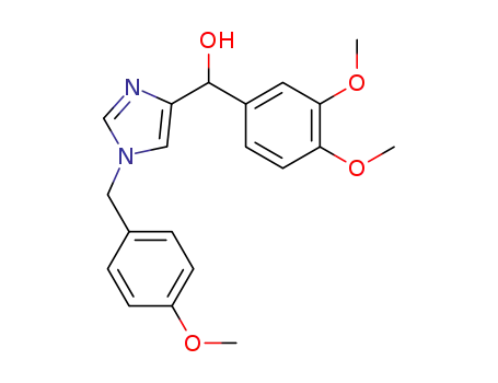 4-[hydroxy-(3,4-dimethoxyphenyl)]methyl-1-(4-methoxybenzyl)-1H-imidazole