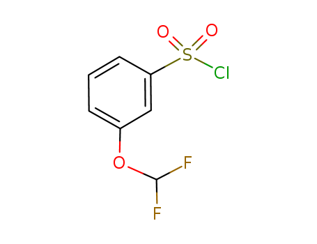 Benzenesulfonylchloride, 3-(difluoromethoxy)-