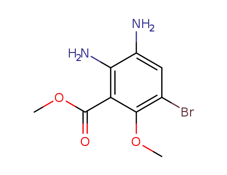 methyl 2,3-diamino-5-bromo-6-methoxybenzoate