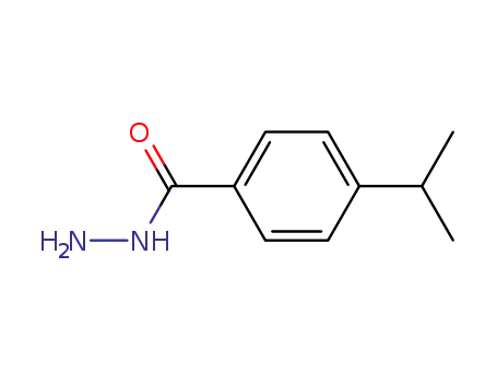 Molecular Structure of 5351-24-6 (4-ISOPROPYL-BENZOIC ACID HYDRAZIDE)