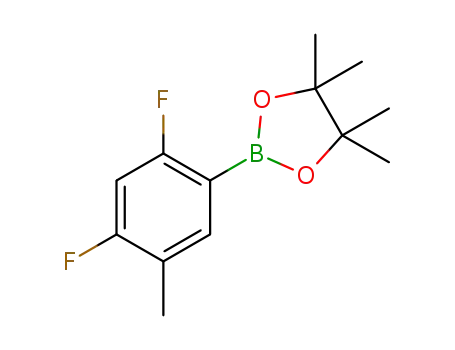 2-(2,4-difluoro-5-methyl-phenyl)-4,4,5,5-tetramethyl-1,3,2-dioxaborolane