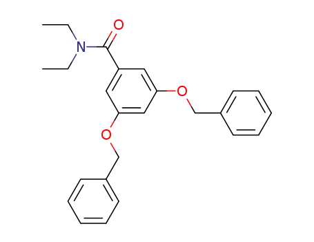 Molecular Structure of 859103-01-8 ((3,5-di-benzyloxy)-N,N-diethylbenzamide)