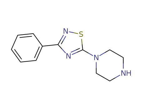 3-Phenyl-5-(piperazin-1-yl)-1,2,4-thiadiazole