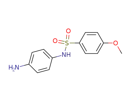 Molecular Structure of 91807-29-3 (N-(4-aminophenyl)-4-methoxybenzenesulfonamide)