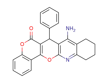 8-amino-7-phenyl-9,10,11,12-tetrahydrochromeno[3',4':5,6]pyrano[2,3-b]quinolin-6(7H)-one