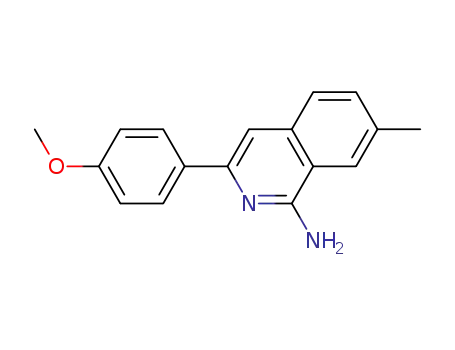 3-(4-methoxyphenyl)-7-methylisoquinolin-1-amine