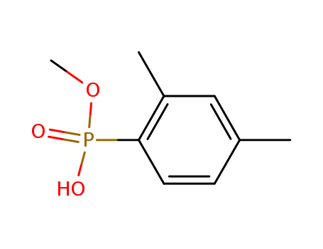 P-(2,4-Dimethylphenyl)phosphonic acid momomethyl ester