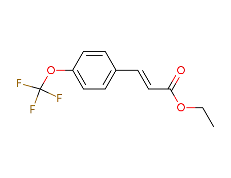(E)-ethyl 3-(4-(trifluoromethoxy)phenyl)acrylate