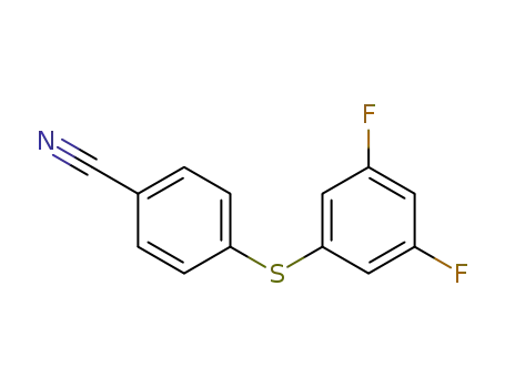 4-(3,5-difluorophenylsulfanyl)benzonitrile