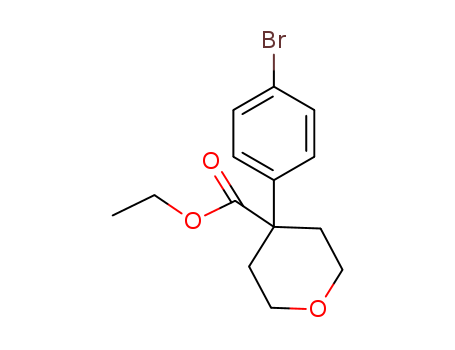 4-(4-bromophenyl)tetrahydro-2H-Pyran-4-carboxylic acid ethyl ester