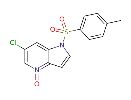 6-chloro-1-tosyl-1H-pyrrolo[3,2-b]pyridin-4-oxide