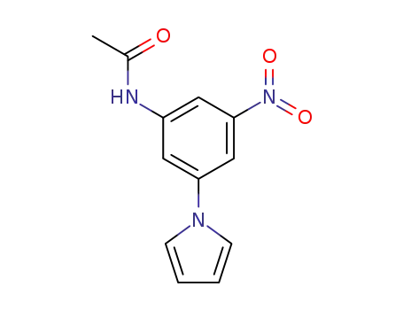 N-(3-nitro-5-pyrrol-1-yl-phenyl)-acetamide