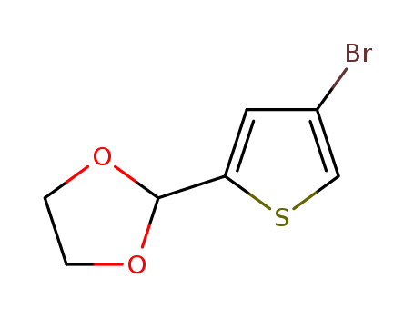 1,3-Dioxolane,2-(4-bromo-2-thienyl)-