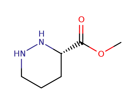 Molecular Structure of 138323-07-6 (3-Pyridazinecarboxylicacid,hexahydro-,methylester,(3S)-(9CI))