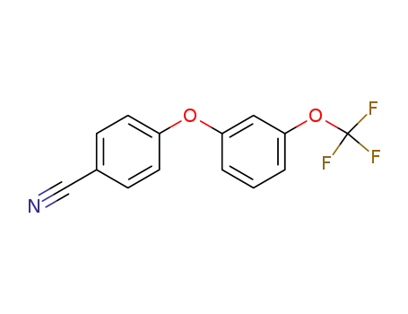 4-(3’-trifluoromethoxyphenoxy)benzonitrile