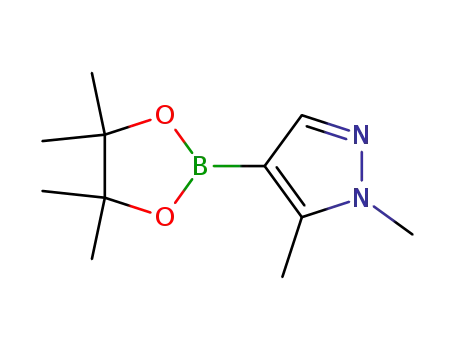 Molecular Structure of 1036991-40-8 (1,5-Dimethyl-1H-pyrazole-4-boronic acid,pinacol ester)