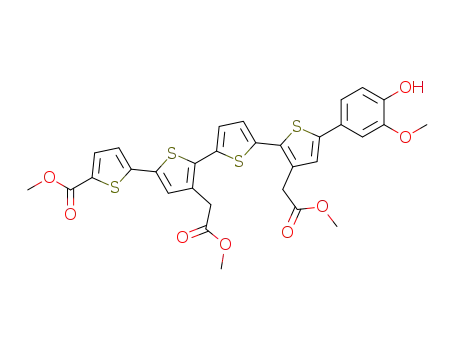 C<sub>31</sub>H<sub>26</sub>O<sub>8</sub>S<sub>4</sub>