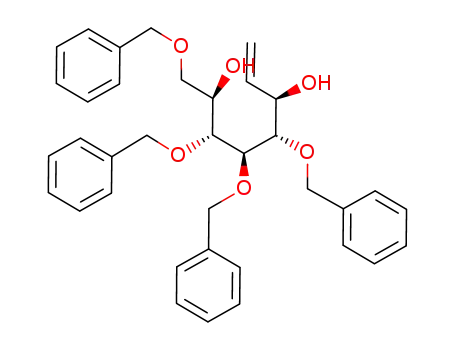 (2R,3R,4R,5S,6R)-1,3,4,5-tetra-O-benzyl-oct-7-ene-1,2,3,4,5,6-hexaol