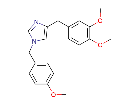 4-(3,4-dimethoxybenzyl)-1-(4-methoxybenzyl)-1H-imidazole