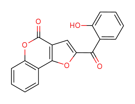2-<2-hydroxybenzoyl>-4H-furo<3,2-c><1>benzopyran-4-one
