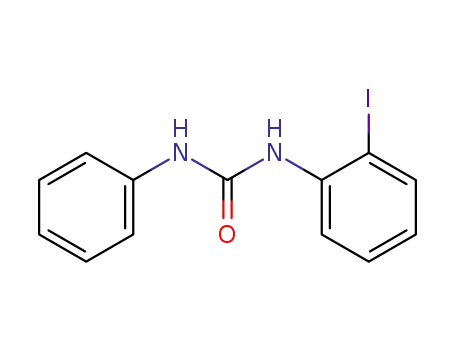 Molecular Structure of 13114-94-8 (Urea, N-(2-iodophenyl)-N'-phenyl-)