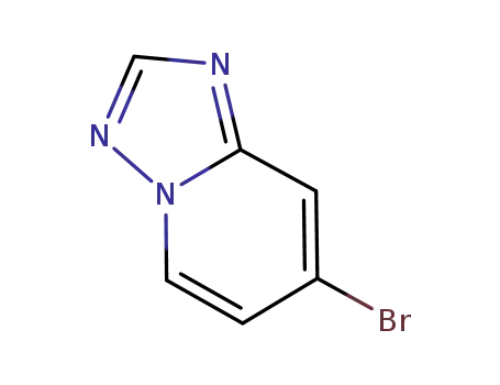 Molecular Structure of 1053655-66-5 (7-Bromo[1,2,4]triazolo[1,5-a]pyridine)