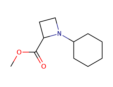 2-Azetidinecarboxylicacid, 1-cyclohexyl-, methyl ester