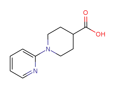 Molecular Structure of 685827-70-7 (N-(PYRID-2-YL)PIPERIDINE-4-CARBOXYLIC ACID)