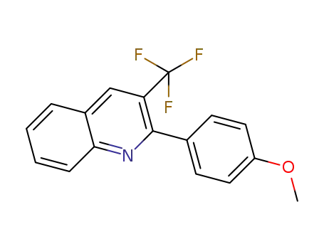 2-(4-methoxyphenyl)-3-(trifluoromethyl)quinoline