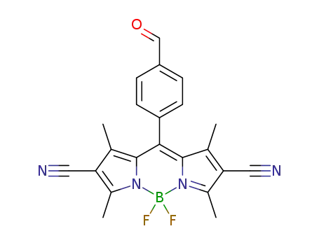C<sub>22</sub>H<sub>17</sub>BF<sub>2</sub>N<sub>4</sub>O