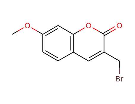 2H-1-Benzopyran-2-one, 3-(bromomethyl)-7-methoxy-